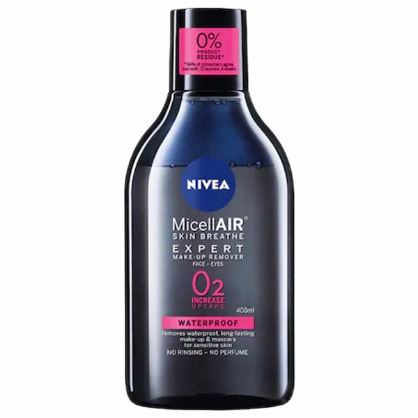 APA MICELARA NIVEA MICELLAIR EXPERT WATERPROOF 12BAX 400 ML