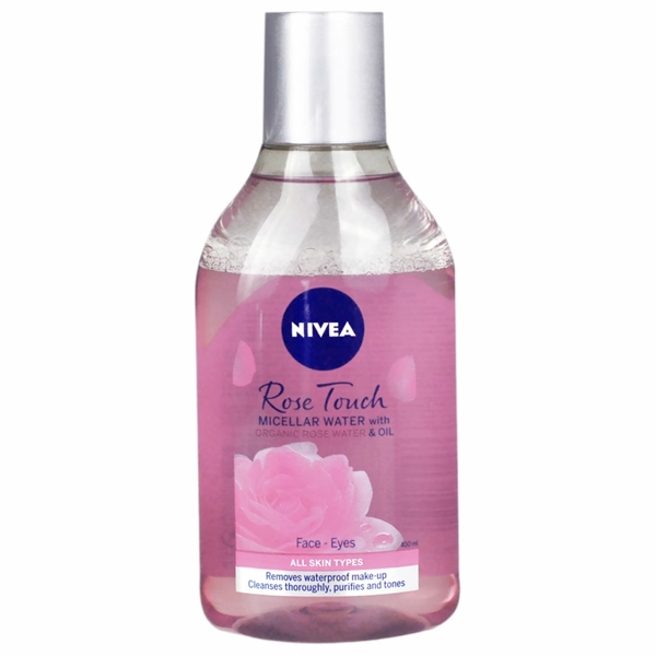 APA MICELARA NIVEA ORGANIC ROSE WATER 12BAX 400 ML