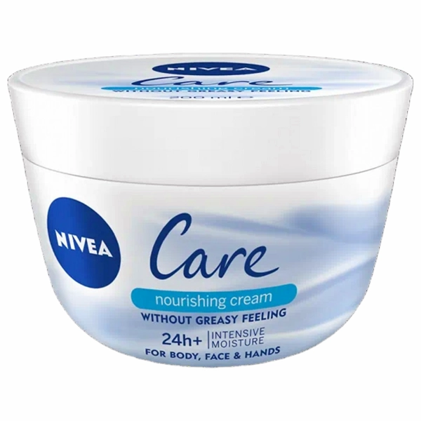 CREMA NIVEA CARE FACEBODYHANDS NOURISHING 24BAX 200 ML