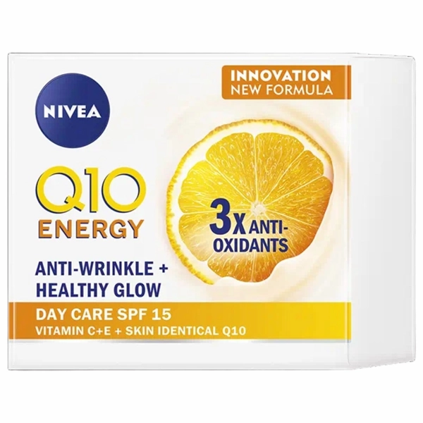 CREMA NIVEA FATA ANTIRID Q10 ENERGY SPF15 ZI 50 MLH