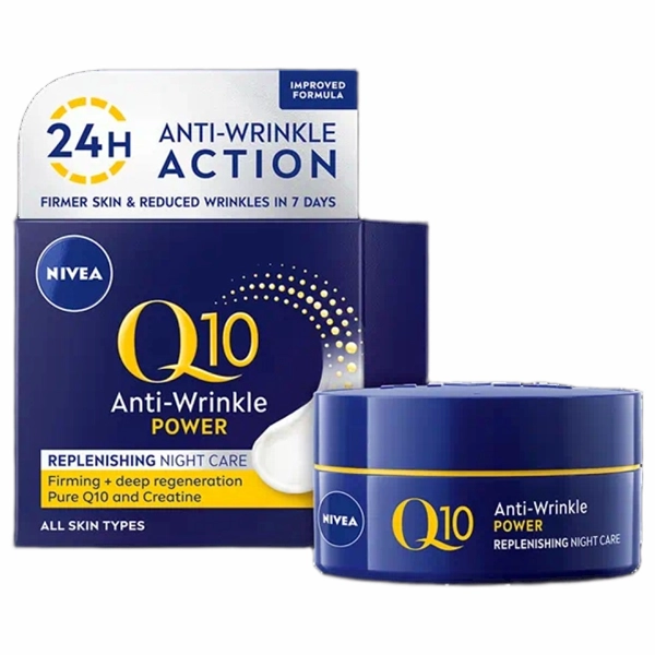 CREMA NIVEA FATA ANTI RID Q10 NOAPTE 12BAX 50 ML
