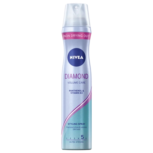 FIXATIV PAR NIVEA DIAMOND VOLUME EXTRA STRONG NR5 12BAX 250 ML