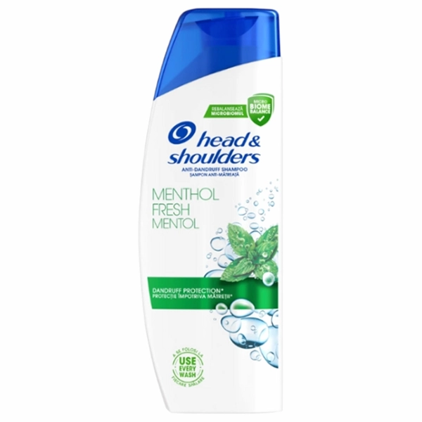 SAMPON PAR HEADSHOULDERS MENTHOL FRESH 6BUC BAX 330 ML
