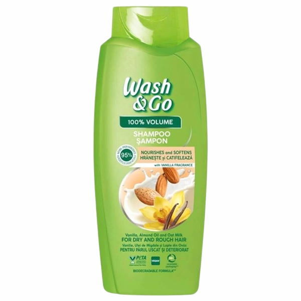 SAMPON PAR WASH GO VANILIE MIGDALE 6BAX 600 ML
