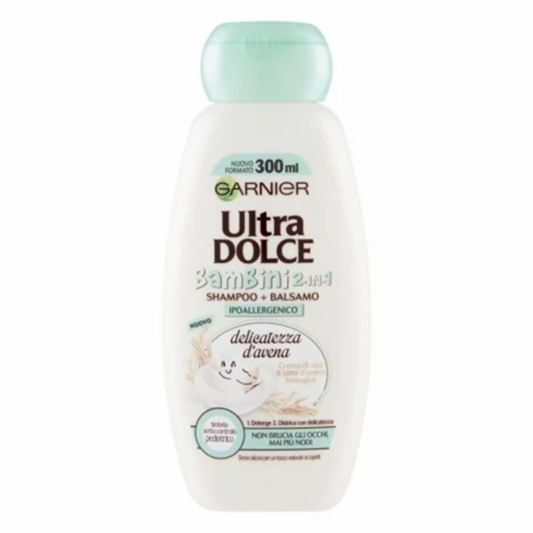 ULTRA DOLCE 2 IN 1 AVENA IPOALLERGENICA SAMPON COPII 300 ML