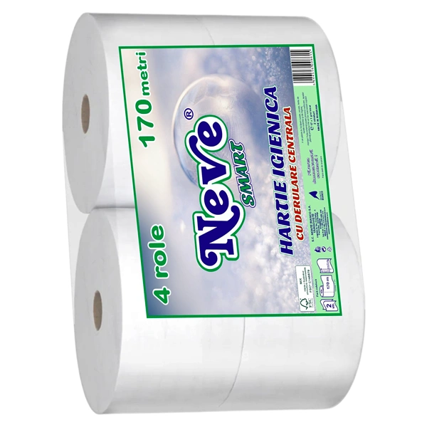 HARTIE IGIENICA NEVE SMART 170 M CU DERULARE CENTRALA