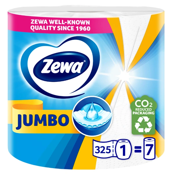 HARTIE IGIENICA ZEWA DELUXE ALBA JUMBO
