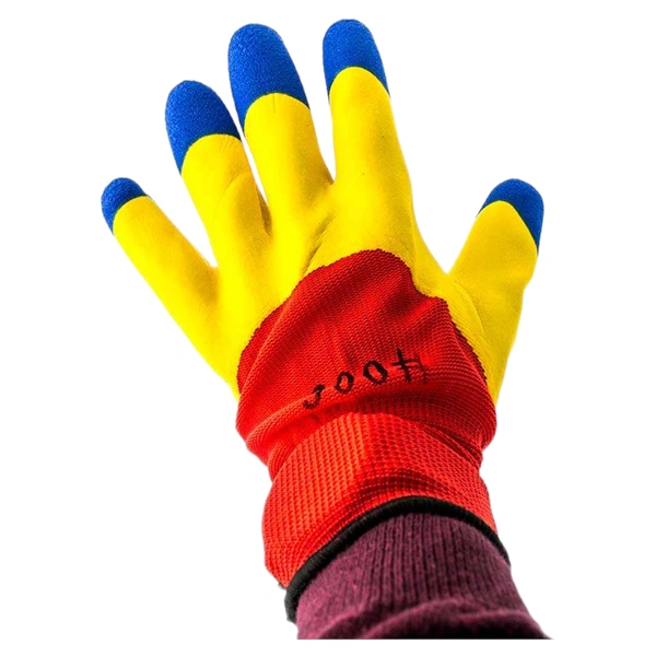 MANUSI LUCRU TRICOLOR ROMANIA CAUCIUCATE 12 BUC SET