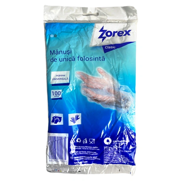 MANUSI UNICA FOLOSINTA ZOREX CLASIC 100BUCSET