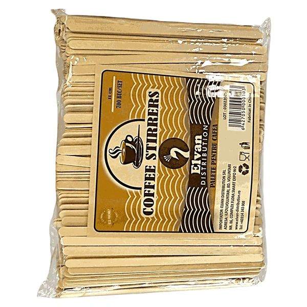 PALETE PENTRU CAFEA BAMBUS ELVAN 700 BUC SET