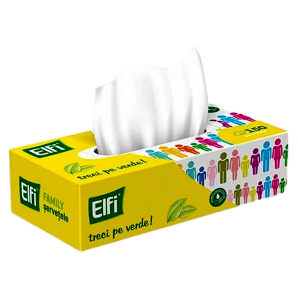 SERVETELE CUTIE FAMILY ELFI 2STR 150BUC 21BAX