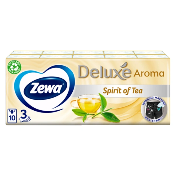 SERVETELE NAZALE ZEWA DELUXE SPIRIT TEA 3STR 10BUCSET 24SETBAX