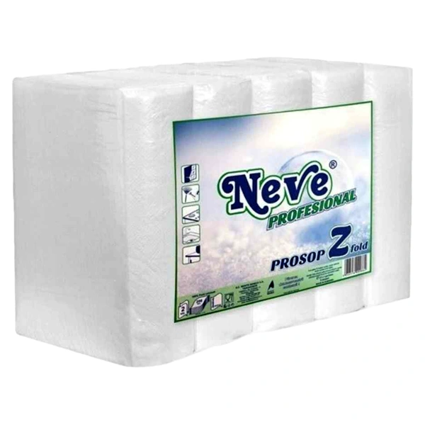 SERVETELE PLIATE NEVE TIP ZZ 23X22.5 2 STRATURI 200 BUC