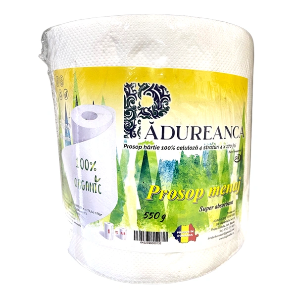 MONOROLA ROLA PROSOP BUCATARIE PADUREANCA 4 STRATURI 4X170 FOI 55 GR