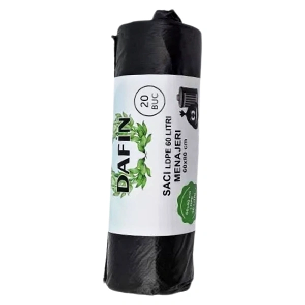 LPD DAFIN SACI MENAJ 60 LITRI 20BUC ROLA 10BAX