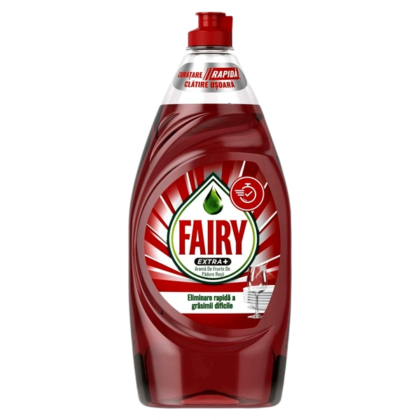 DETERGENT VASE FRUCTE DE PADURE 12 BUC BAX FAIRY 900 ML