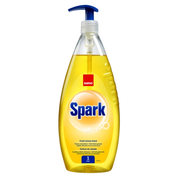 DETERGENT VASE LAMAIE 12BAX SANO SPARK 1 LITRU