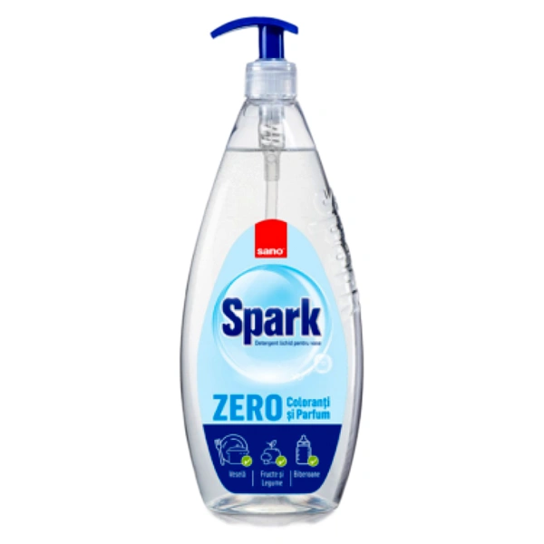DETERGENT VASE ZERO 12BAX SANO SPARK 1 LITRU