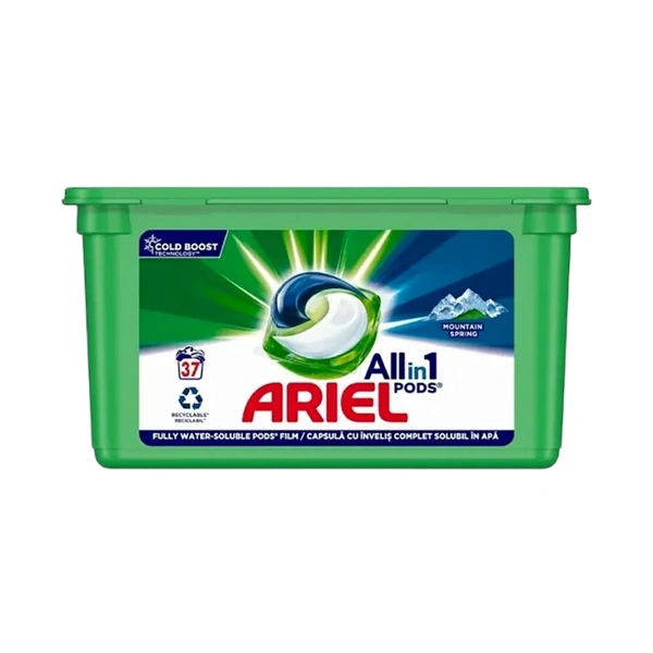 DETERGENT RUFE CAPSULE 37XARIEL 205 GR REGULAR MOUNTAIN SPRING