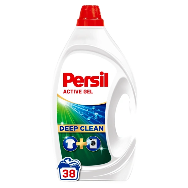 DETERGENT RUFE LICHID ACTIVE GEL DEEP CLEAN PERSIL 4 BUC BAX 1,7 LITRI