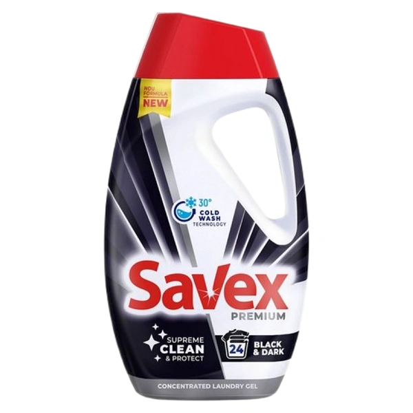 DETERGENT RUFE LICHID BLACKDARK 6BAX SAVEX 1,8 LITRI