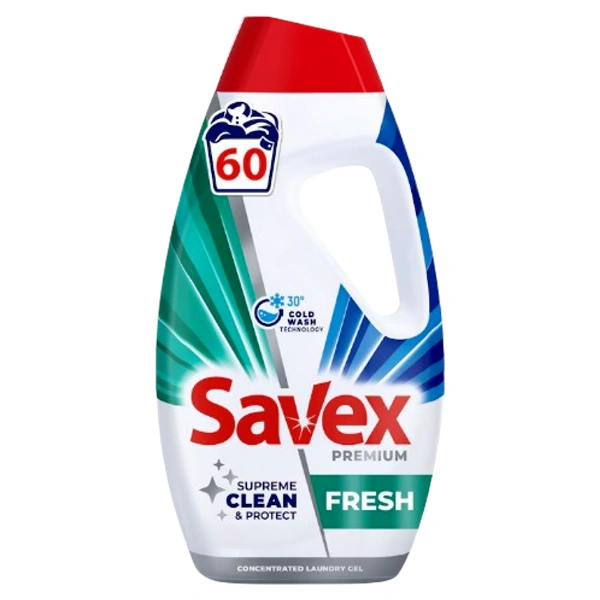 DETERGENT RUFE LICHID FRESH 4BAX SAVEX 27 LITRI