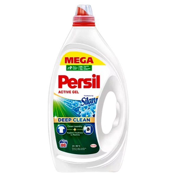 DETERGENT RUFE LICHID MEGA ACTIVE GEL SILAN PERSIL 88 SPALARI