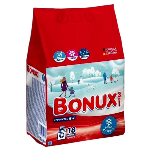 DETERGENT AUTOMAT RUFE POLAR ICE FRESH 1 9BUC BAX BONUX 1,7 KG