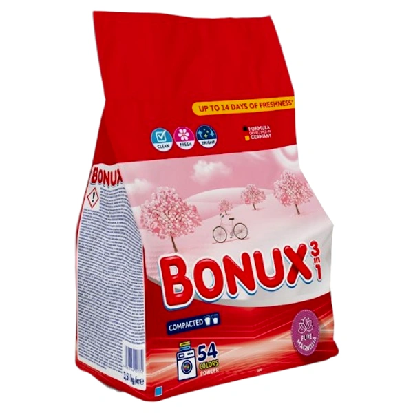 DETERGENT AUTOMAT RUFE PURE MAGNOLIA 4BUC BAX BONUX 3,51 KG