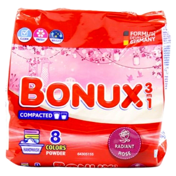DETERGENT RUFE 3IN1 MANUAL COLOR ROSE 26 BUC BAX BONUX 400 GR
