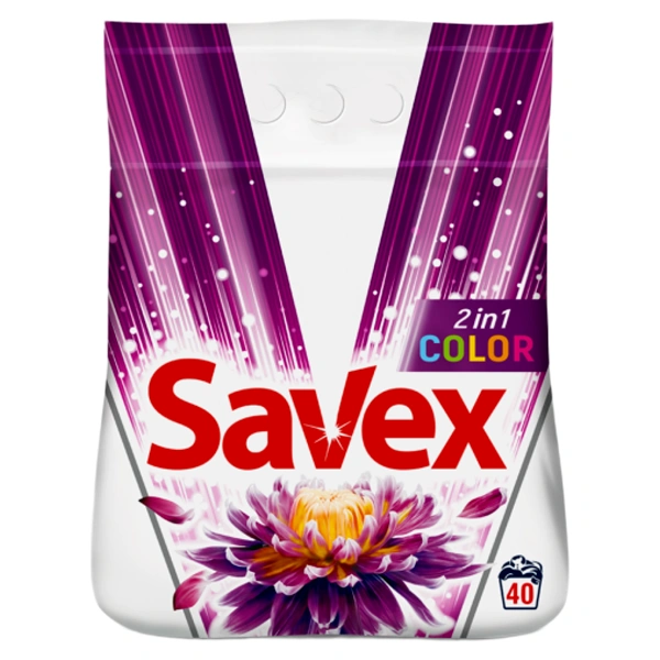 DETERGENT RUFE AUTOMAT 2IN1 COLOR 4BAX SAVEX 4 KG