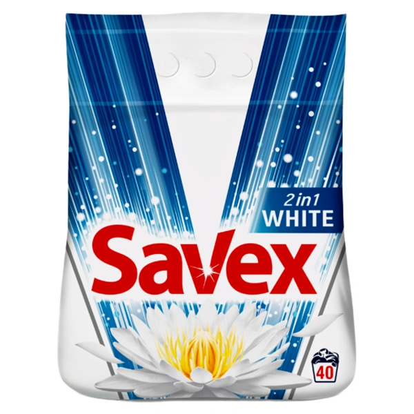 DETERGENT RUFE AUTOMAT 2IN1 WHITE 4BAX SAVEX 4 KG