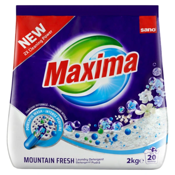 DETERGENT RUFE PUDRA MOUNTAIN FRESH 8BAX SANO MAXIMA 2 KG