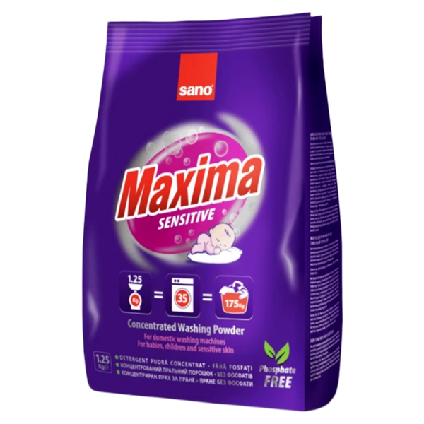 DETERGENT RUFE PUDRA SENSITIVE 12BA SANO MAXIMA 125 KG