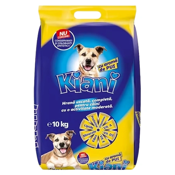 HRANA DE CAINI PUI SAC KIANI 10 KG