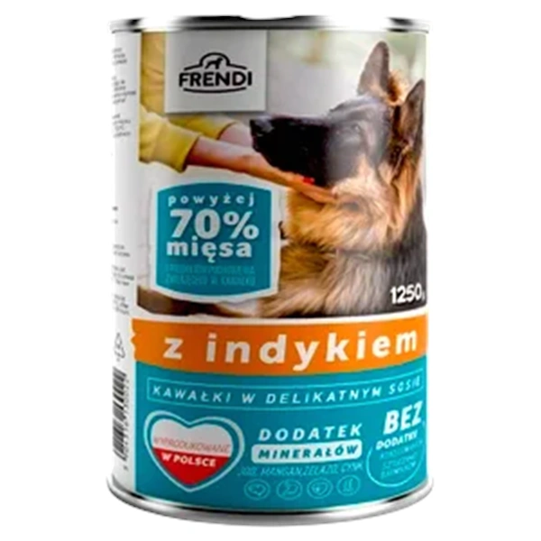 HRANA FRENDI BUCATI IN SOS DELICAT CU CURCAN 1250 GR