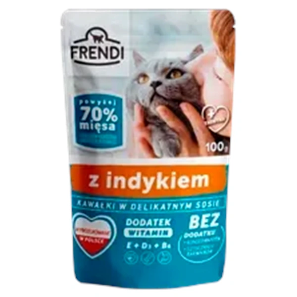 HRANA FRENDI BUCATI IN SOS DELICAT CU CURCAN 100 GR