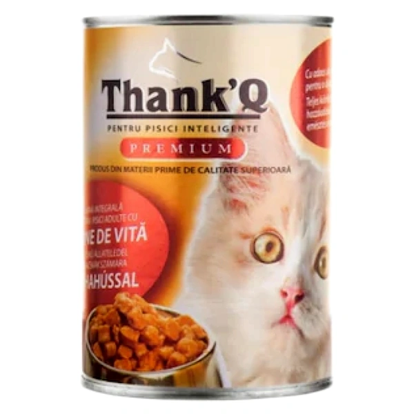 HRANA UMEDA PISICI VITA CONSERVA THANK Q PREMIUM 415 GR 24BAX