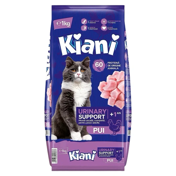 HRANA USCATA PISICI ADULTE URINARY SUPPORT PUI KIANI 1 KG