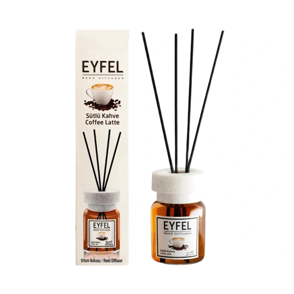 ODORIZANT DE CAMERA CU BETE COFFE LATTE CAFEA CU LAPTE EYFEL 120 ML