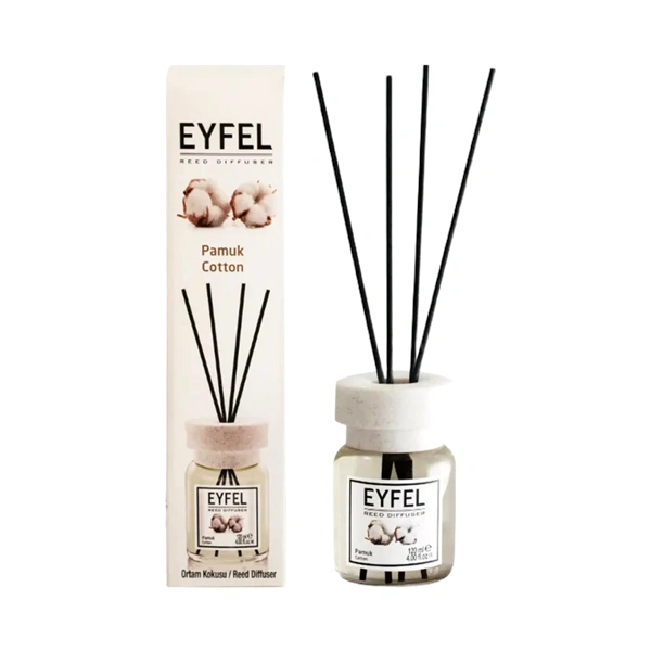 ODORIZANT DE CAMERA CU BETE COTTON BUMBAC EYFEL 120 ML