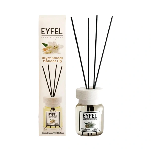 ODORIZANT DE CAMERA CU BETE MADONNA LILY CRIN EYFEL 120 ML