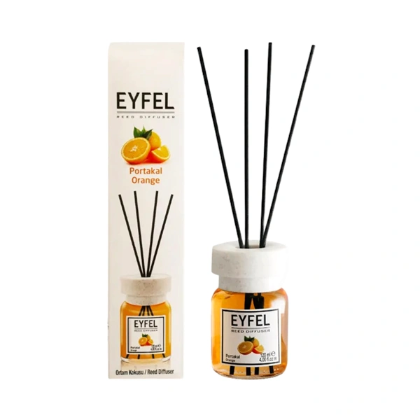 ODORIZANT DE CAMERA CU BETE ORANGE PORTOCALE EYFEL 120 ML
