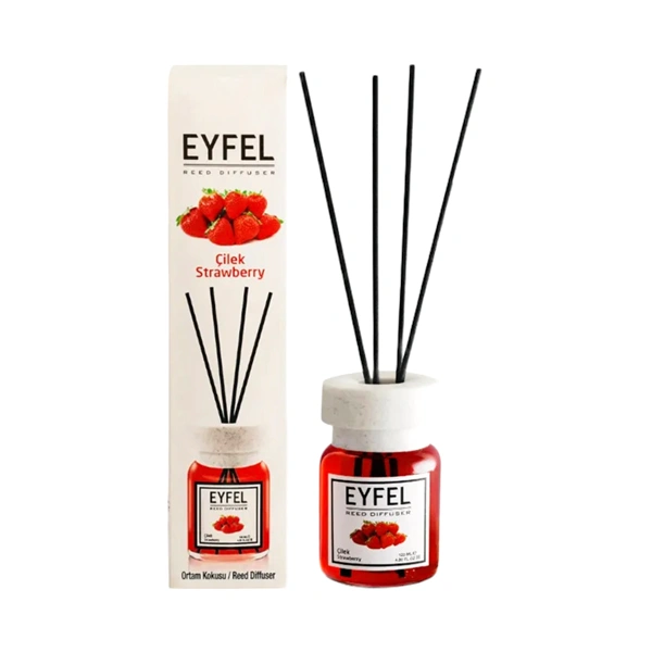 ODORIZANT DE CAMERA CU BETE STRAWBERRY CAPSUNA EYFEL 120 ML