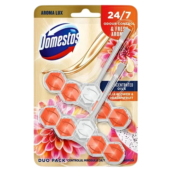 ODORIZANT TOALETA 2XPOWER5 DOMESTOS DAHLIA FLOWER DRAGONFRUIT 55 GR