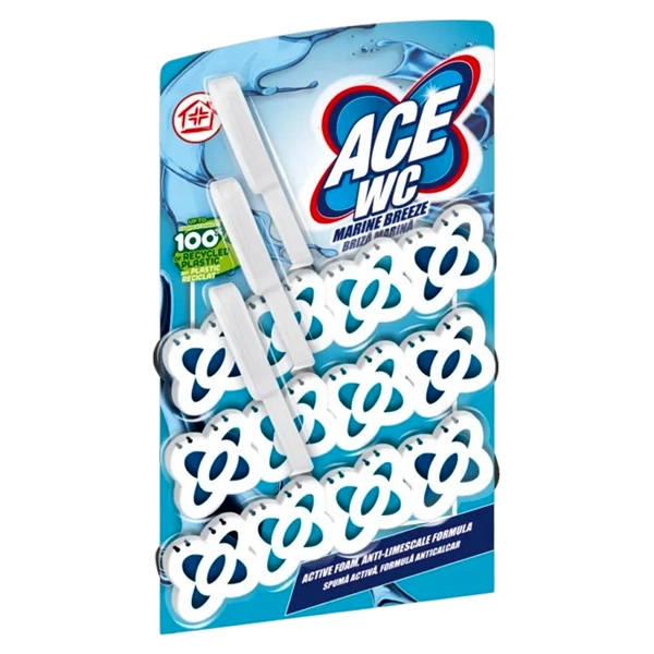 ODORIZANT VAS TOALETA ACE 3X48 GR MARINE BREEZE