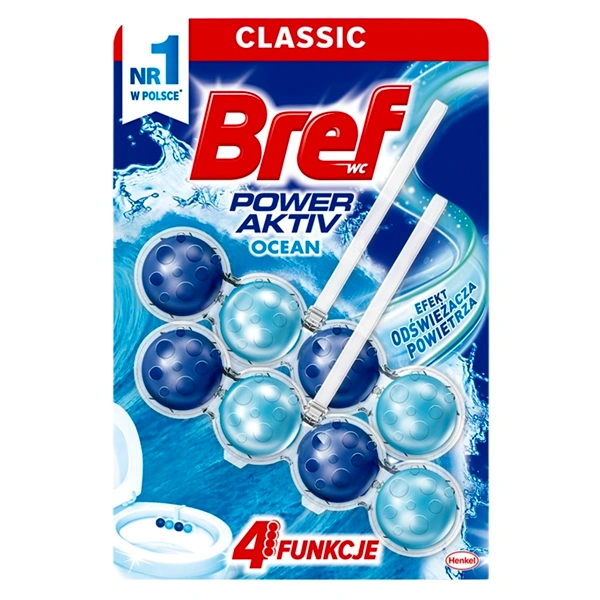 ODORIZANT WC POWER AKTIV OCEAN 10 BUC BAX BREF 250 GR