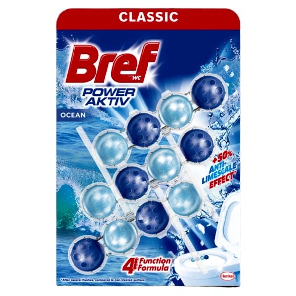 ODORIZANT WC POWER AKTIV OCEAN 9 BUC BAX BREF 350 GR