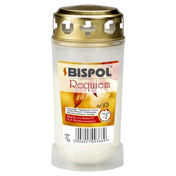 LCA BISPOL CANDELA REQUIEM CAPAC ALB V3 18BAX
