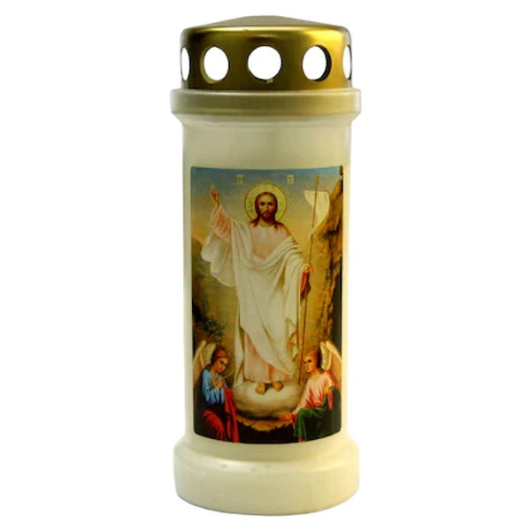 LCA CANDELA BOLSIUS NR6 CAPAC INVIEREA DOMNULUI ALB 12BAX